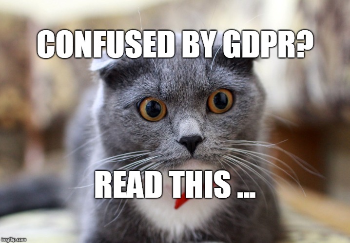 are you confused by gdpr